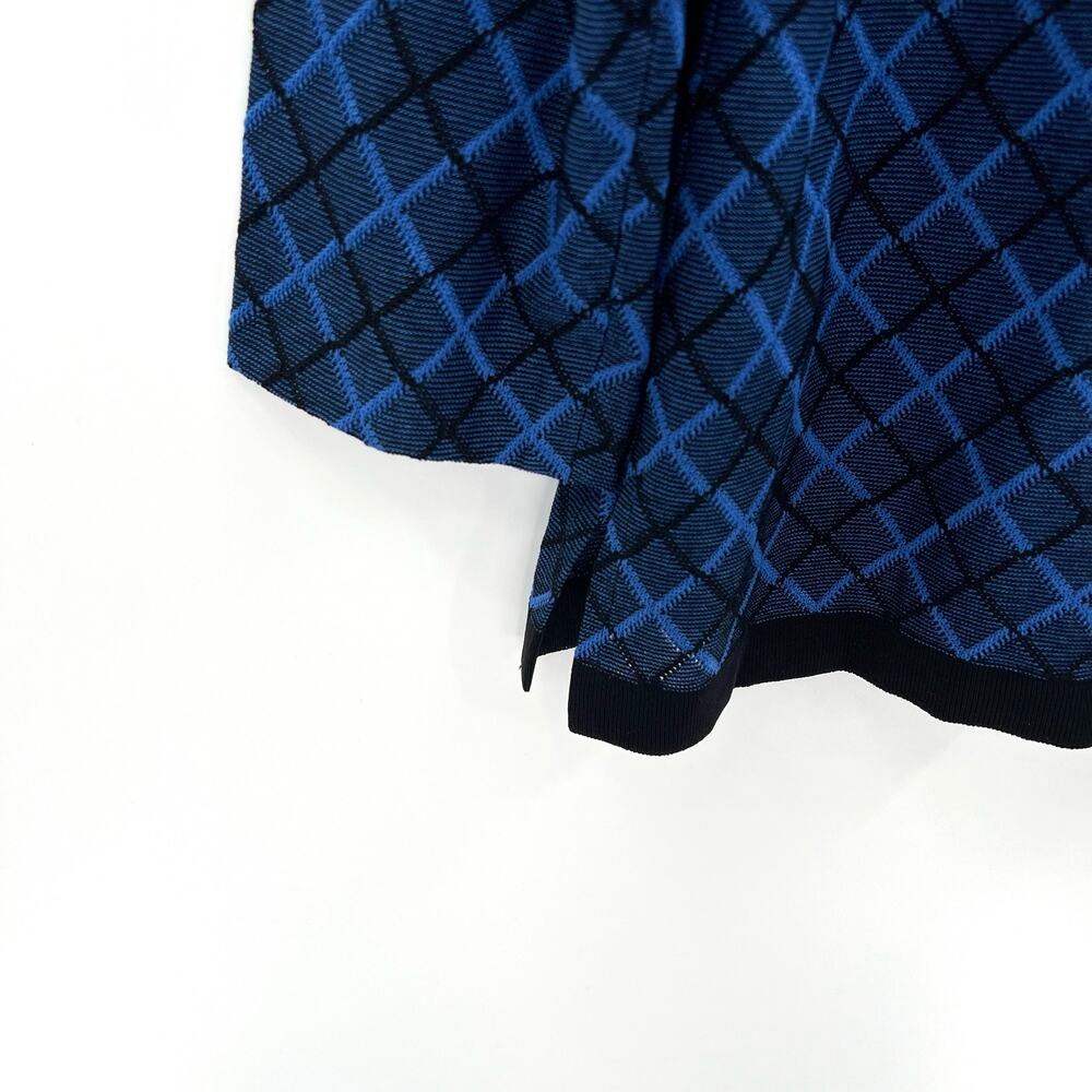 Misook Women’s Full Zip Diamond Pattern Cardigan … - image 3